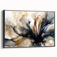 Abstract Fluid Living Room Wall Art - Modern Canvas & Framed Print
