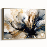 Abstract Fluid Living Room Wall Art - Modern Canvas & Framed Print
