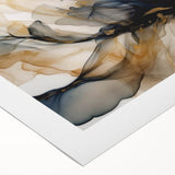 Abstract Fluid Living Room Wall Art - Modern Canvas & Framed Print