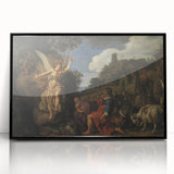 Baroque and Rococo Wall Art - Angel's Message - Antique Art Print