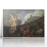 Baroque and Rococo Wall Art - Angel's Message - Antique Art Print