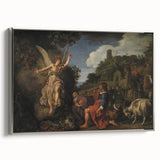 Baroque and Rococo Wall Art - Angel's Message - Antique Art Print