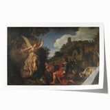 Baroque and Rococo Wall Art - Angel's Message - Antique Art Print