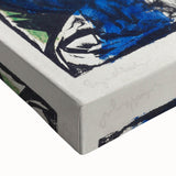 Abstract Expressionist Wall Art: Dynamic Color Burst