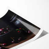 Extra large wall art featuring line art flowers in black on white, ideal for large living room walls.