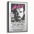 Joe Cocker Retro Wall Art Vintage Prints Black and White Poster