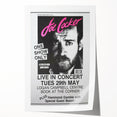 Joe Cocker Retro Wall Art Vintage Prints Black and White Poster