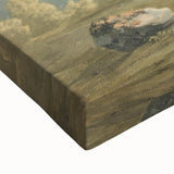 Peaceful Mountain Village Realism Art Print – Fine Art Realism