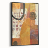 Black and white vintage poster art of a landscape on framed canvas, ideal for bedroom wall decor.