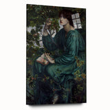 Famous Romantic Era Art: The Day Dream by Dante Gabriel Rossetti