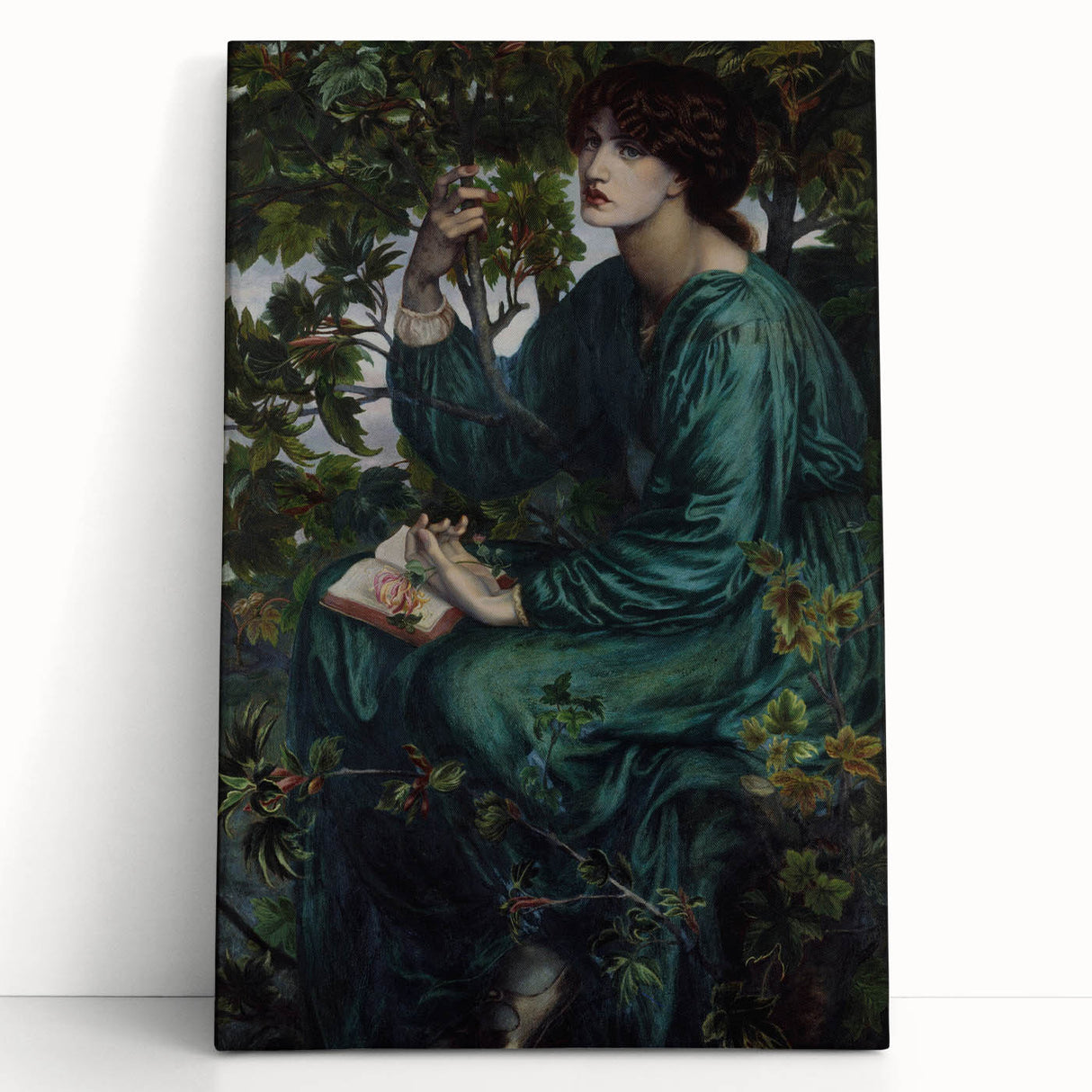 Famous Romantic Era Art: The Day Dream by Dante Gabriel Rossetti