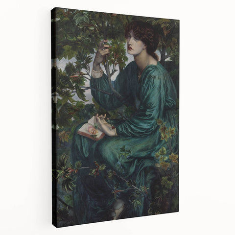 Famous Romantic Era Art: The Day Dream by Dante Gabriel Rossetti