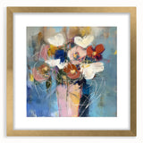 Acrylic Dining Room Artwork - Abstract Floral Bouquet