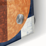 Geometric Circle Living Room Wall Art - Modern Canvas Print