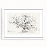 Abstract floral design framed in white matting, showcasing vibrant colors and intricate patterns, perfect for modern home decor and artistic accents.