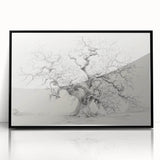 Framed acrylic artwork showcasing vibrant abstract florals in shades of pink, blue, and green, set against a sleek black frame, ideal for modern decor.