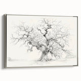Framed canvas artwork featuring abstract floral designs in soft pastel colors, set against a sleek silver frame, ideal for modern home decor.