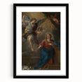 Baroque and Rococo Wall Art - The Annunciation Scene - Classic Print