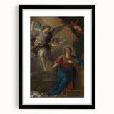 Baroque and Rococo Wall Art - The Annunciation Scene - Classic Print