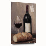 Large abstract wall art on acrylic glass depicting vibrant swirls of blue and green, ideal for bedroom or dining room decor.