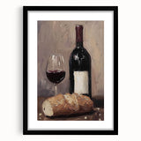 Extra large abstract art print featuring vibrant, textured colors on a framed canvas, ideal for living room decor.