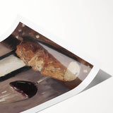 Extra large wall art featuring line art flowers in black on a white background, ideal for large living room decor.