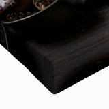 Large art depicting a close-up of assorted fruits in black and white on stretched canvas, suitable for bedroom wall decor.