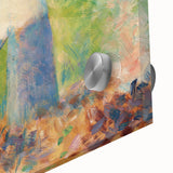 Impressionist Farm Life Wall Art - Seurat Inspired Haymakers Print