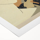 Art Deco Woman’s Portrait - Stylish Modern Wall Art in Neutral Tones