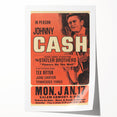 Johnny Cash Retro Wall Art Vintage Prints Country Music Poster