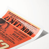 Johnny Cash Retro Wall Art Vintage Prints Country Music Poster