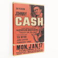 Johnny Cash Retro Wall Art Vintage Prints Country Music Poster