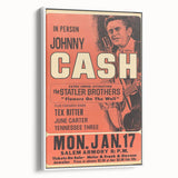 Johnny Cash Retro Wall Art Vintage Prints Country Music Poster