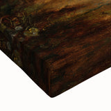 Rustic Realism Art Print of Countryside Cottage and Farm Landscape