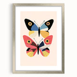 Colorful Butterfly Wall Art - Girls Room & Nursery Decor