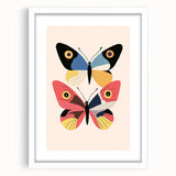 Colorful Butterfly Wall Art - Girls Room & Nursery Decor