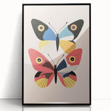 Colorful Butterfly Wall Art - Girls Room & Nursery Decor