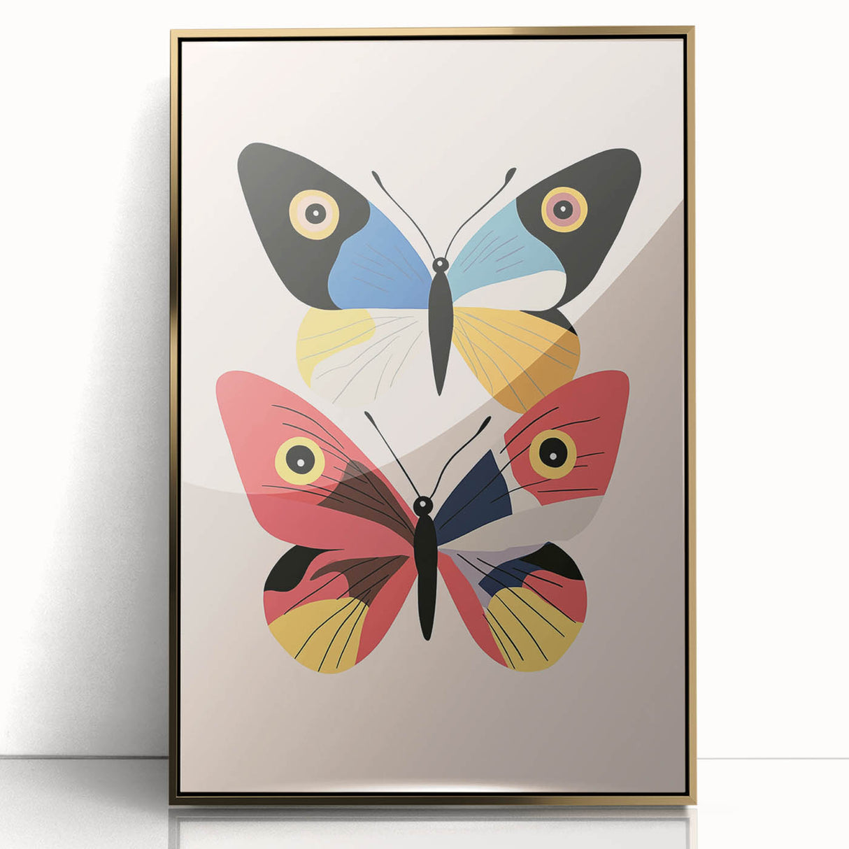 Colorful Butterfly Wall Art - Girls Room & Nursery Decor