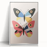 Colorful Butterfly Wall Art - Girls Room & Nursery Decor