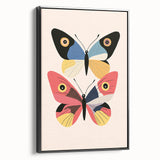 Colorful Butterfly Wall Art - Girls Room & Nursery Decor