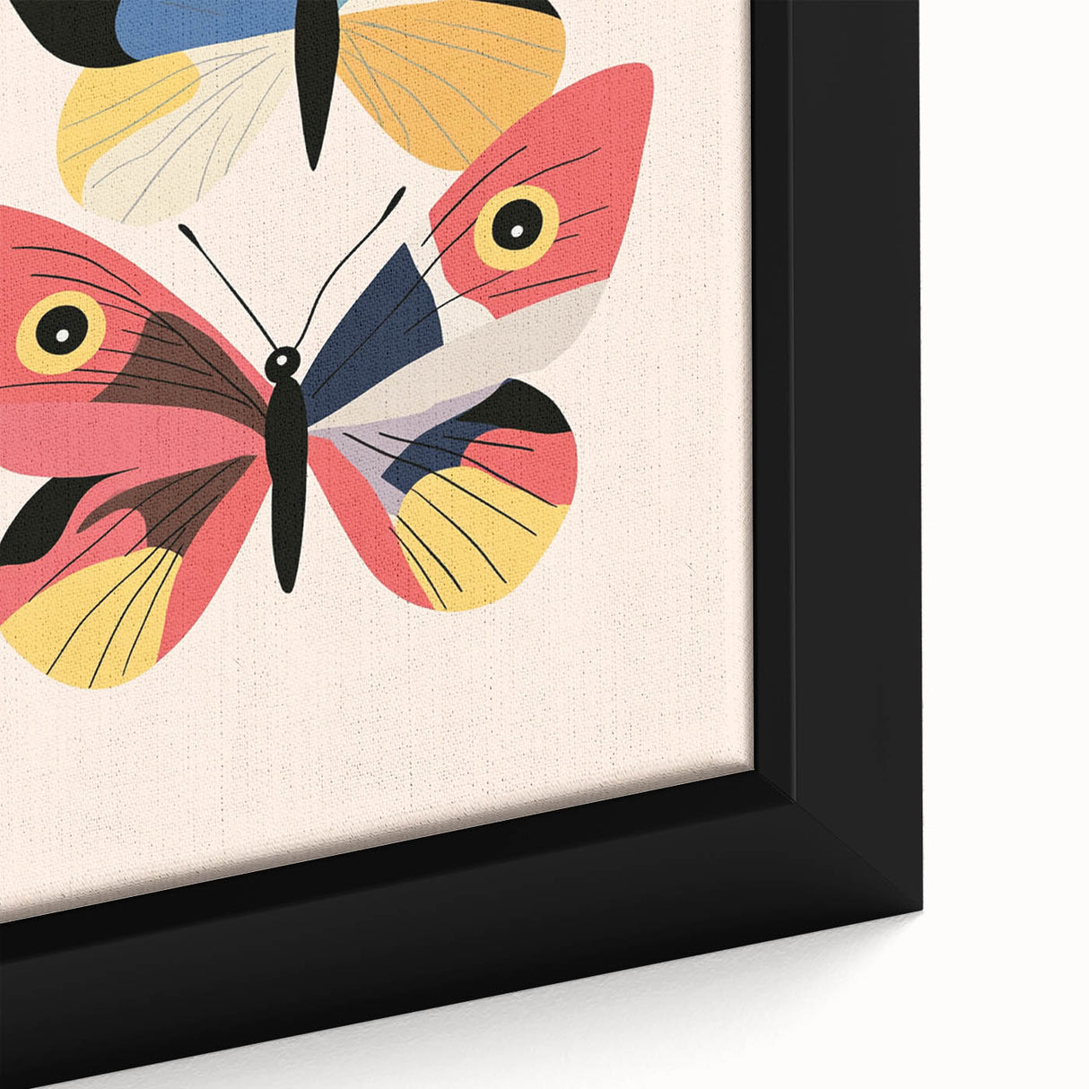 Colorful Butterfly Wall Art - Girls Room & Nursery Decor