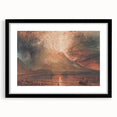 Historical Romanticism Canvas: Vesuvius in Eruption