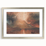 Historical Romanticism Canvas: Vesuvius in Eruption