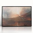 Historical Romanticism Canvas: Vesuvius in Eruption