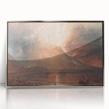 Historical Romanticism Canvas: Vesuvius in Eruption