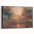 Historical Romanticism Canvas: Vesuvius in Eruption