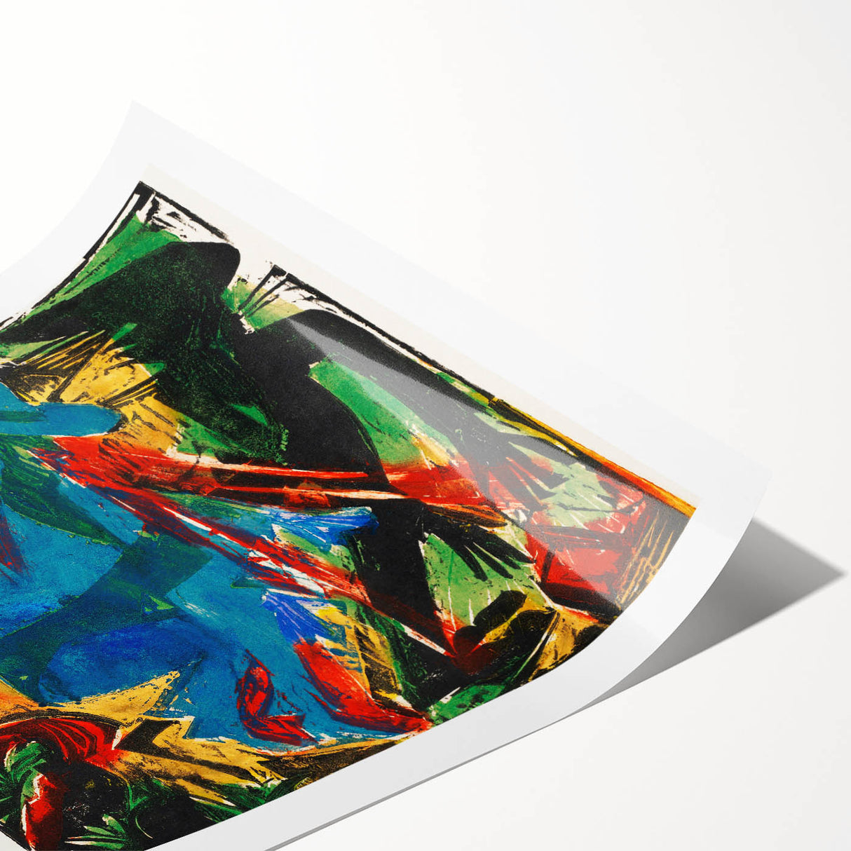 Expressionist Art - Modern Abstract Expressionism Wall Art for Home Décor