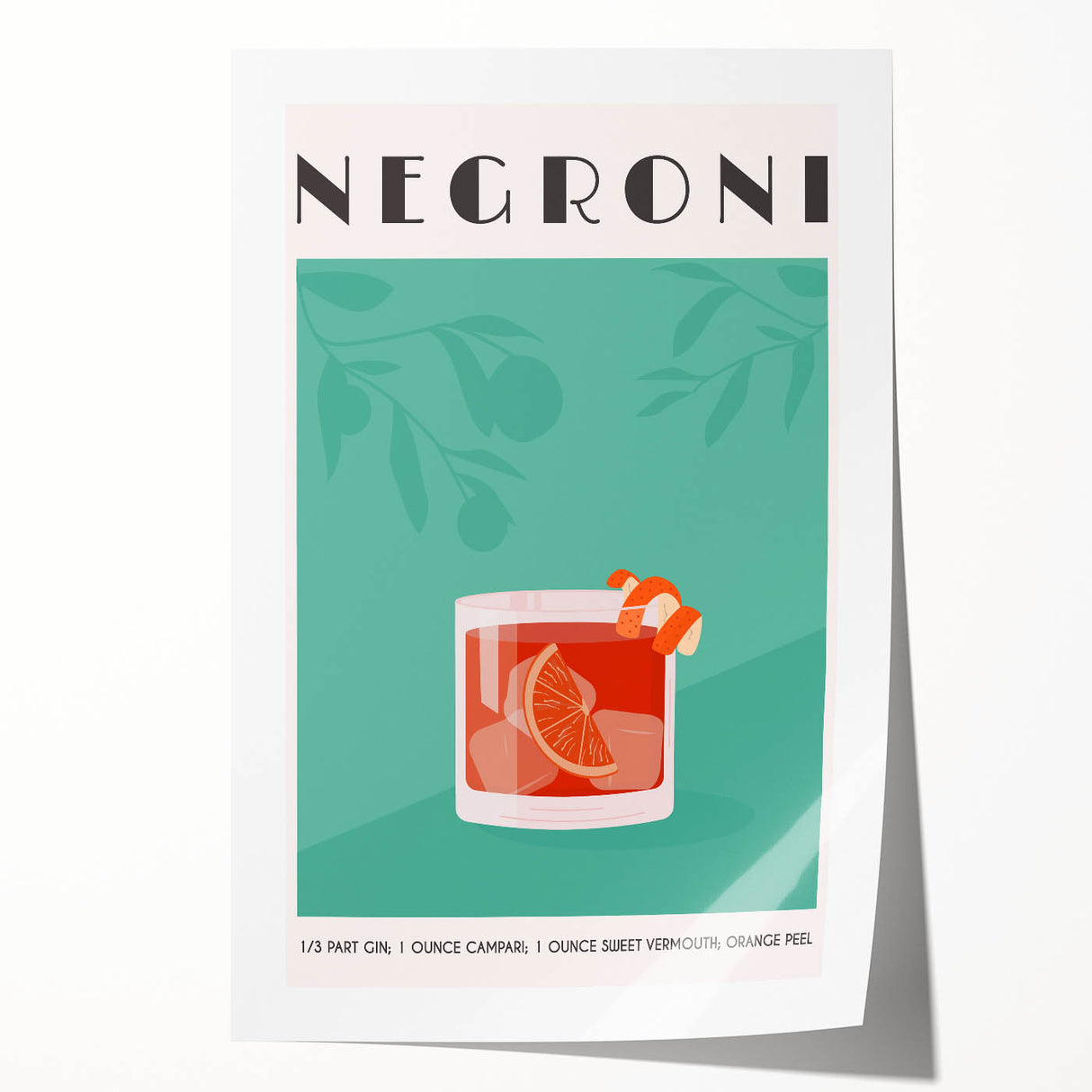 Extra large rolled print featuring a vibrant floral design in pastel shades.