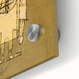 Ghost of a Genius - Abstract Modern Wall Art in Earthy Tones