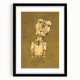 Ghost of a Genius - Abstract Modern Wall Art in Earthy Tones